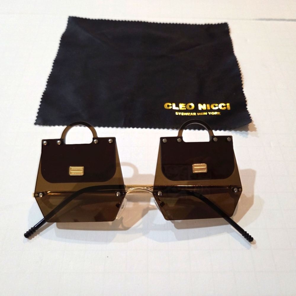 Cleo Nicci Purse Shaped Sunglasses